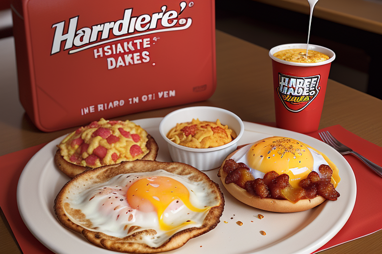 how late does hardee's serve breakfast