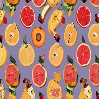 aesthetic fruit background