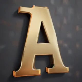 letter a png