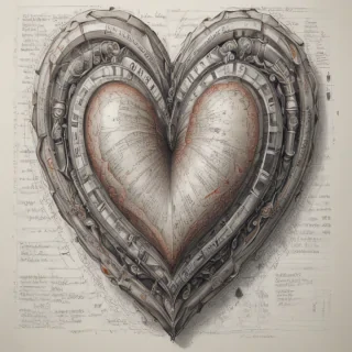hand drawn heart