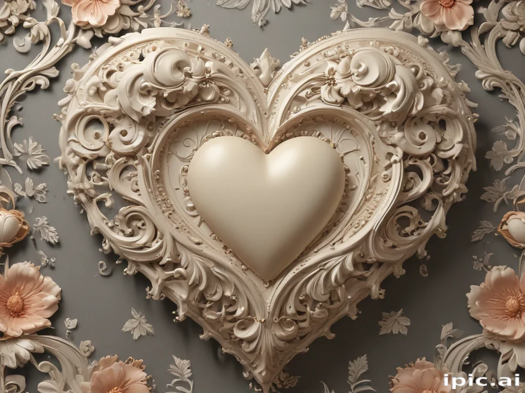 wallpaper 3d heart