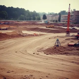 construction site background