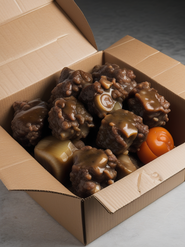 15 lb box of oxtails