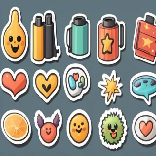 sticker clip art