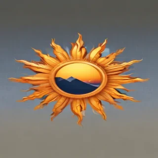 sun clip art transparent background
