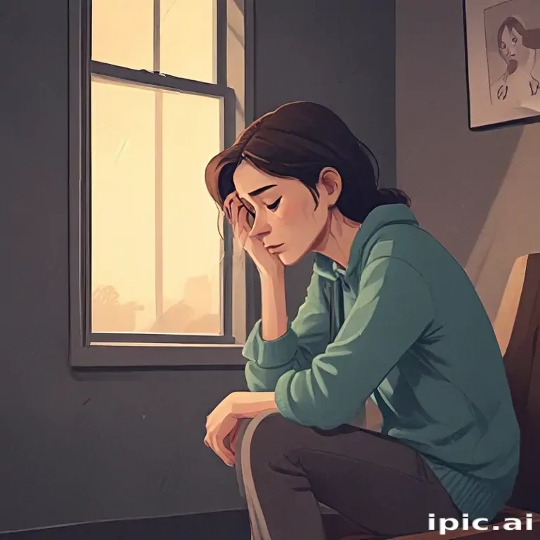 cartoon images of depression