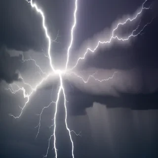transparent lightning bolt