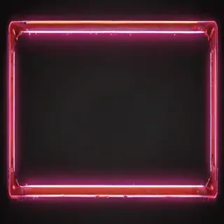 neon frame png