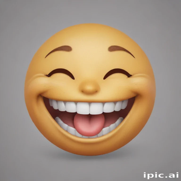 laugh emoji transparent background