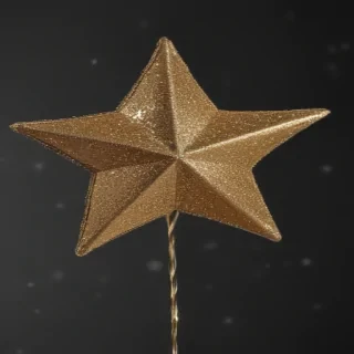 glitter star png