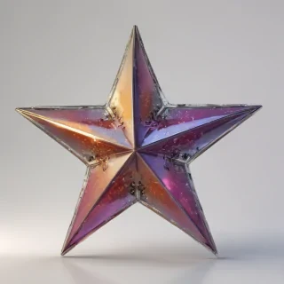 transparent star