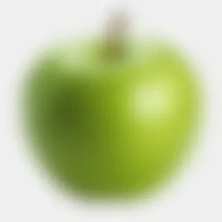 green apple png