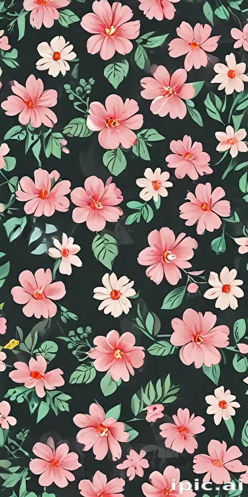 simple flower background