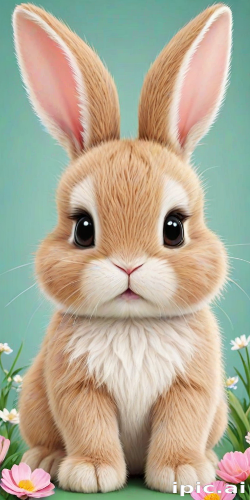 cute bunny background