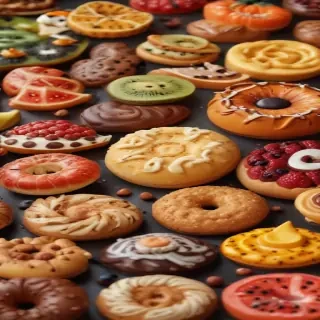 animated food