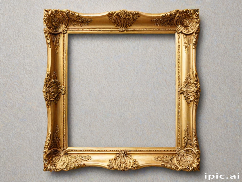 gold frame png transparent
