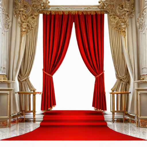 red curtain png