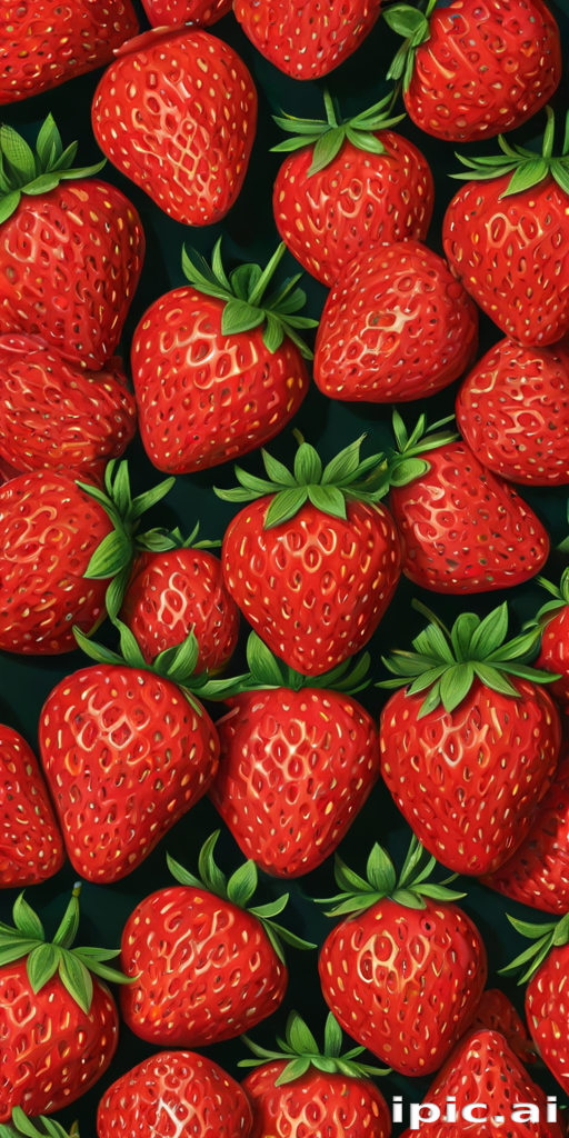 strawberry phone wallpaper