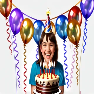 happy birthday transparent