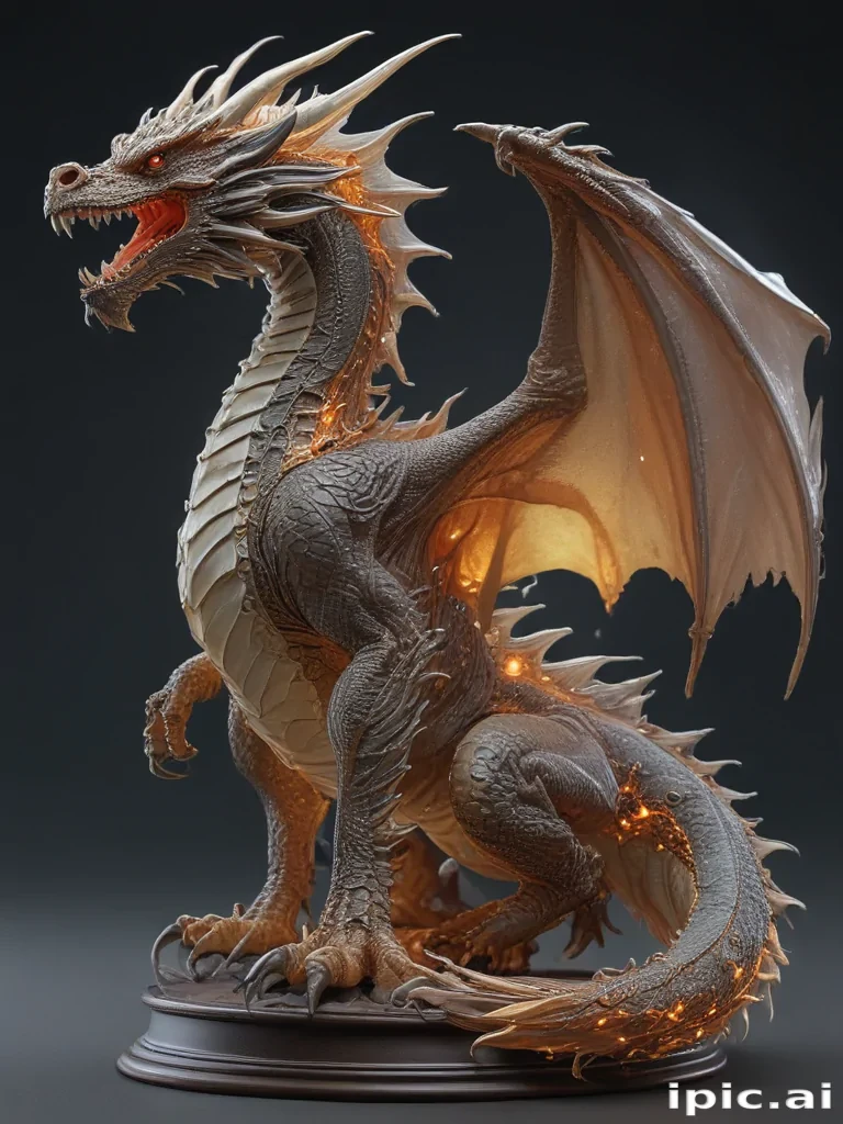 transparent dragon
