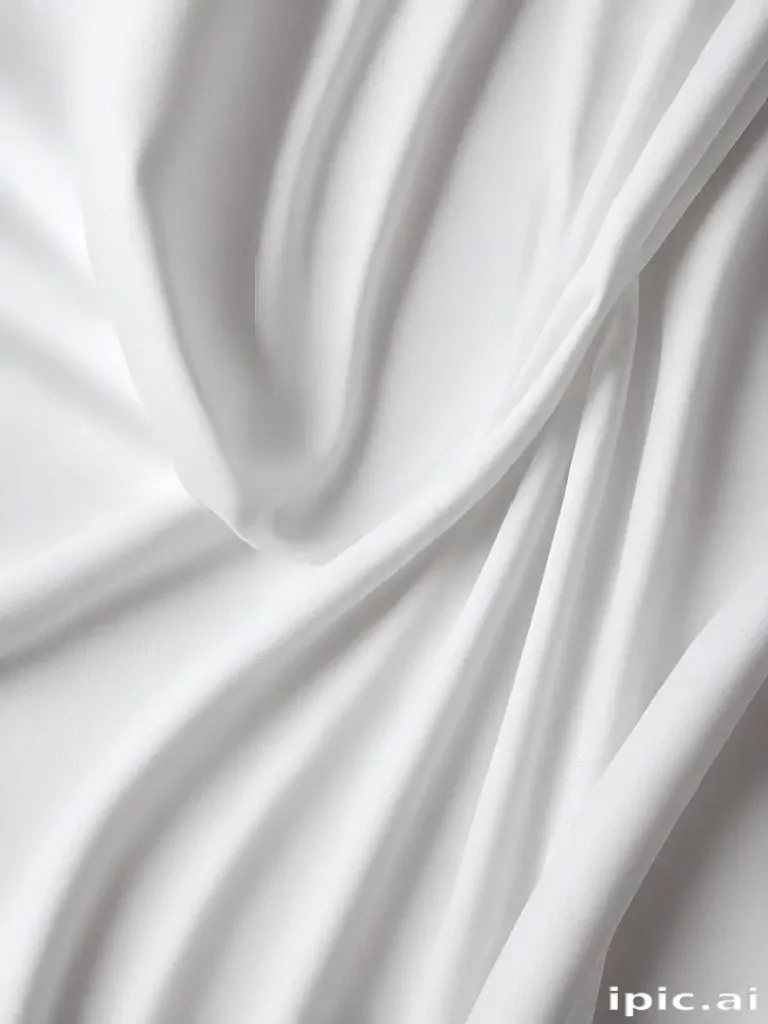white fabric background