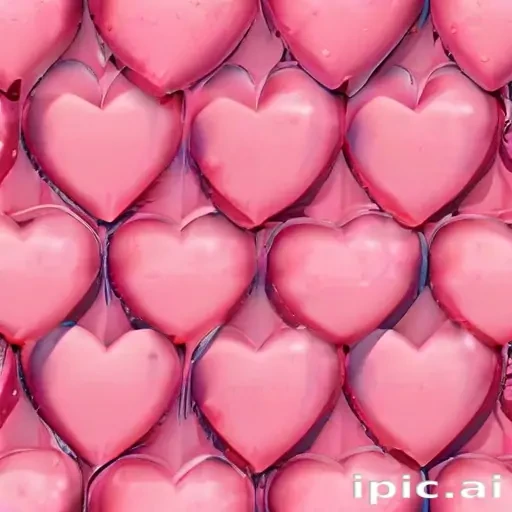 pink heart background