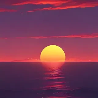 sunset aesthetic wallpaper