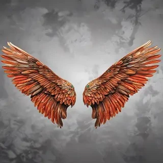 wings with background