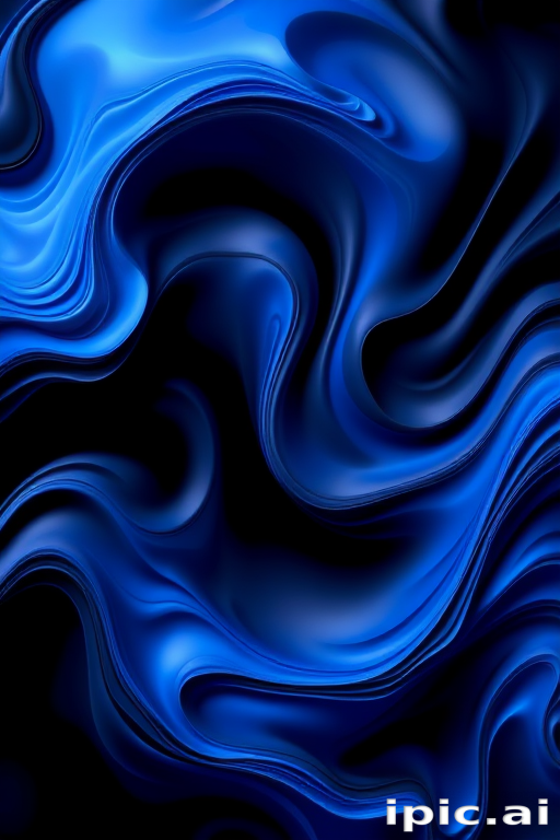 blue and black wallpaper
