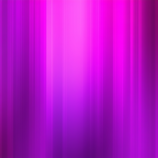 Generate a vibrant abstract background with vertical streaks of magenta and purple, 50mm lens, f/2.8 aperture, ISO 100, 1/60 sec exposure, soft focus, shot with a DSLR camera from a frontal view.