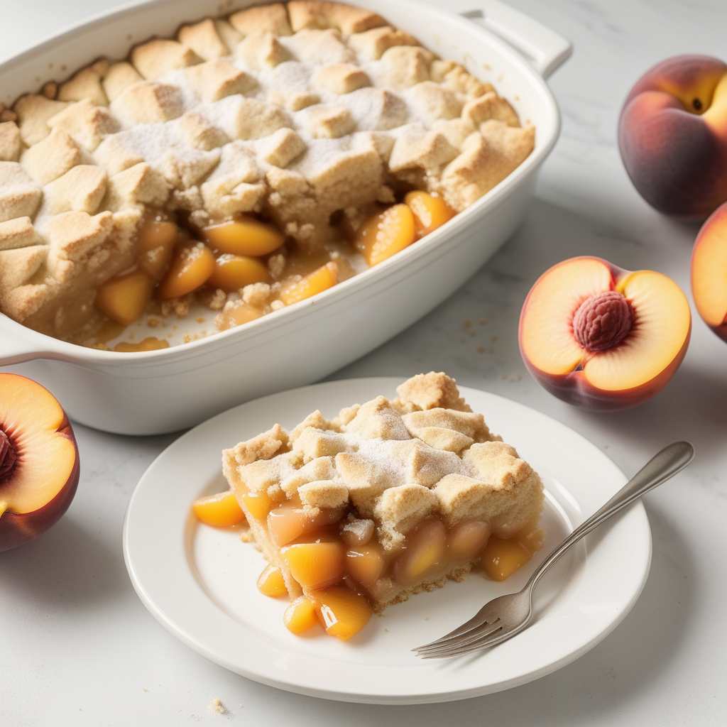 peach cobbler recipe cake mix