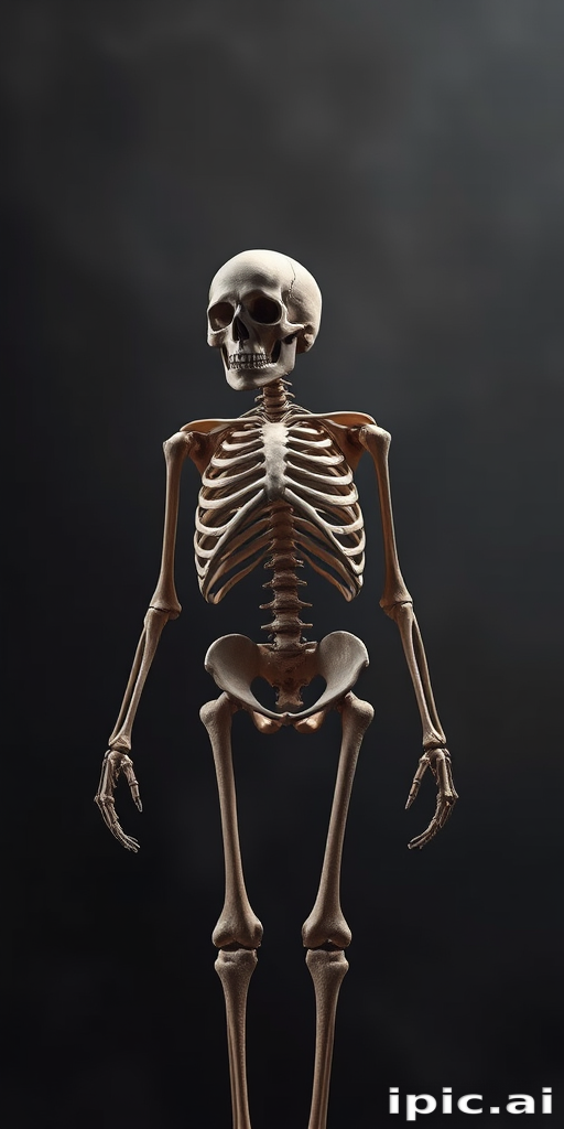 skeleton background