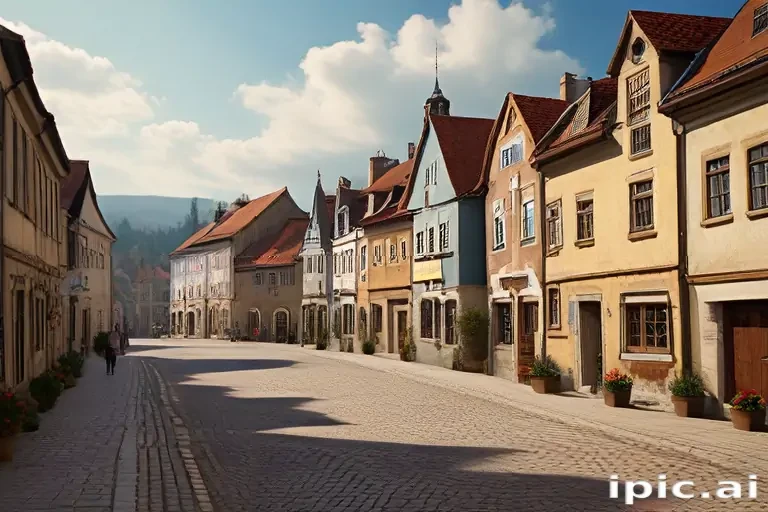 town background