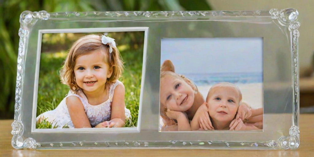 transparent photo frame