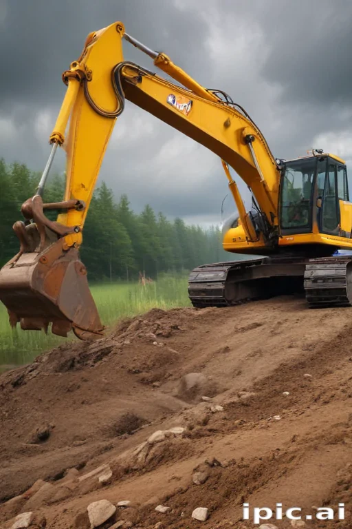 excavator wallpaper