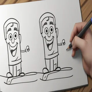 cartoon drawing