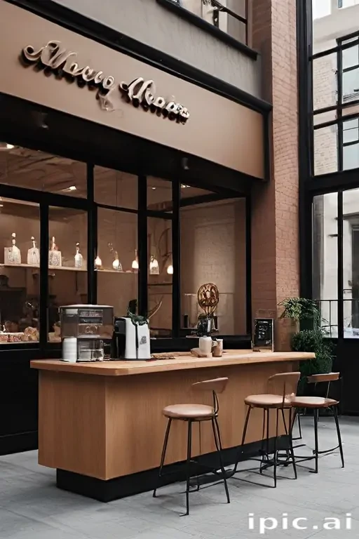 coffee shop mockup