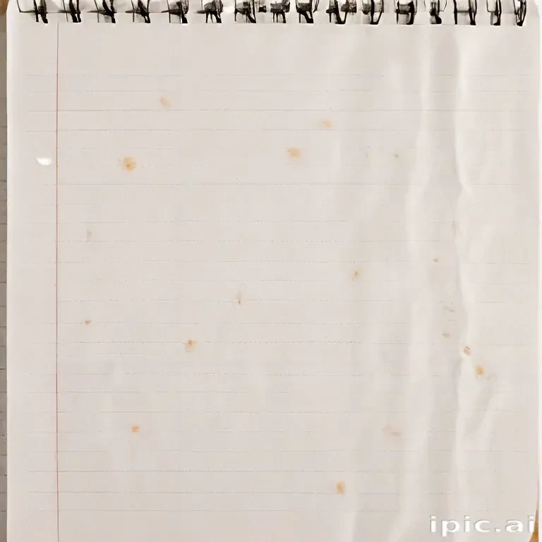 notebook paper image