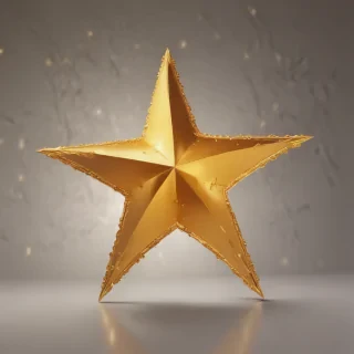 golden star transparent