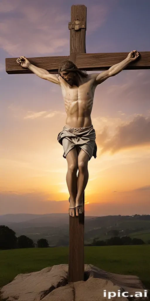 pics of jesus on the cross
