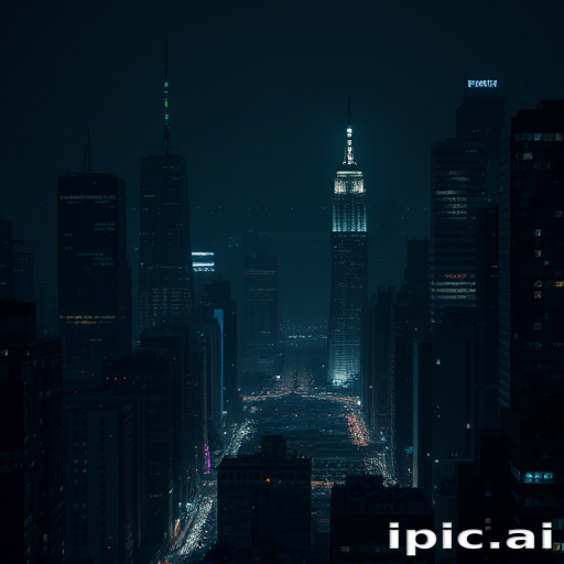 dark city background