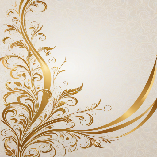 elegant white and gold background