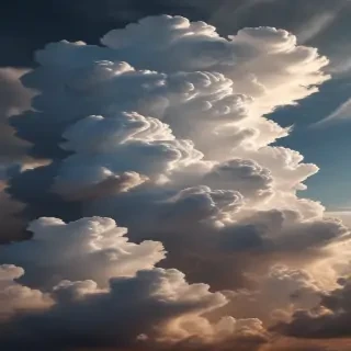 clouds no background