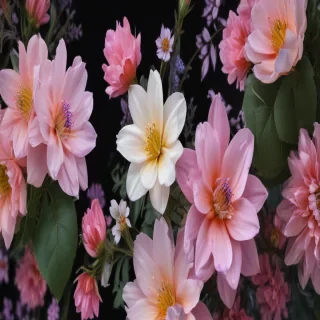 floral phone background