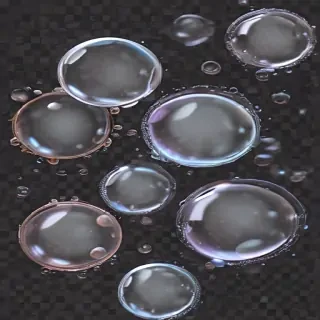 bubbles transparent background