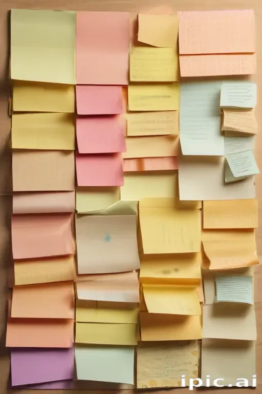 sticky notes png transparent