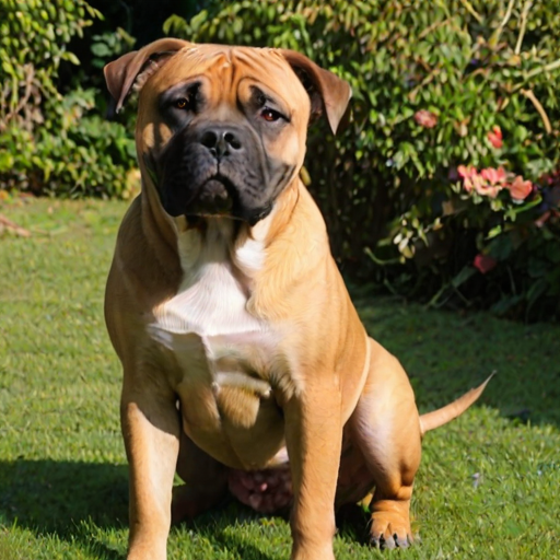 staffy bull bullmastiff