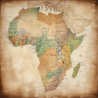 map of africa