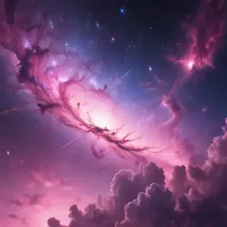 pink galaxy wallpaper