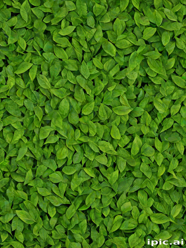 leaf background green